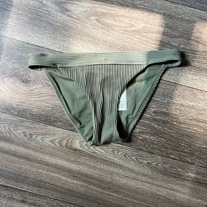 Hollister green swim suit bottoms
